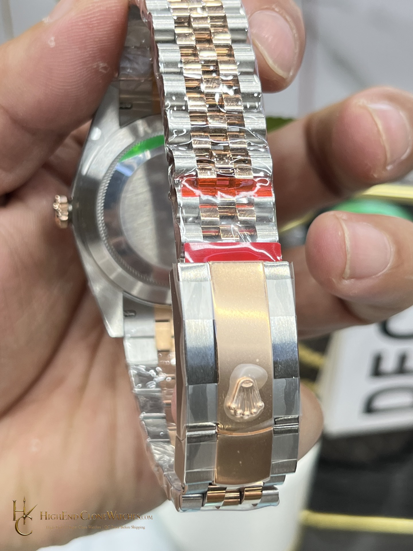 Rolex Datejust 41 m126331-0014 buckle or clasp detail super clone watch