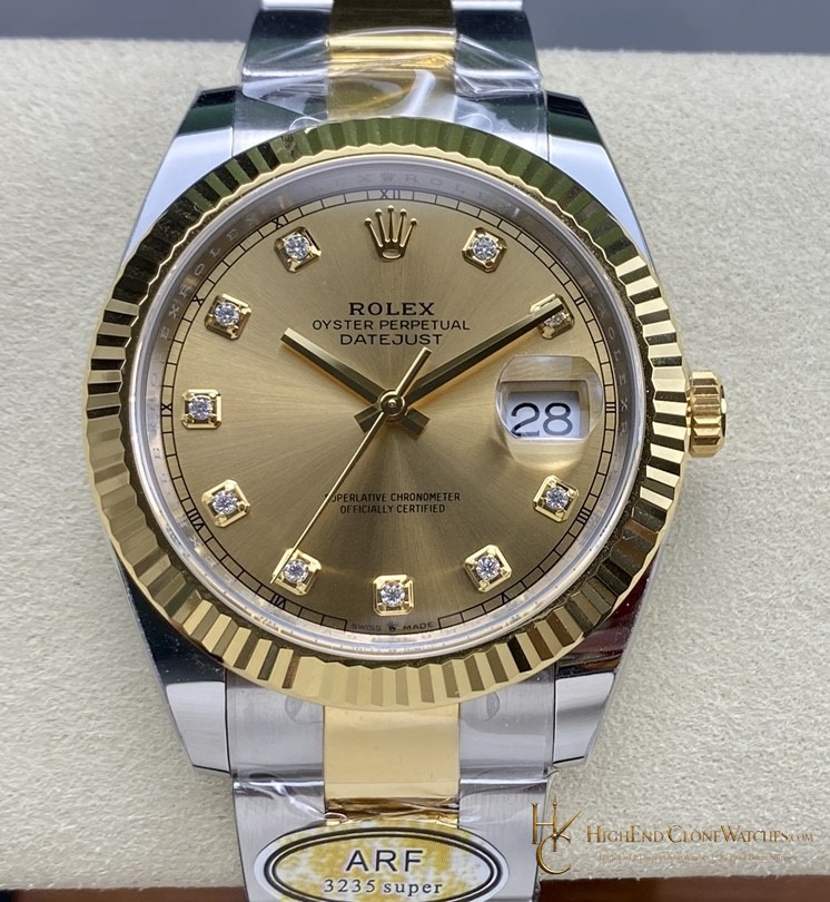 Rolex Datejust 126333-0011 front view super clone watch