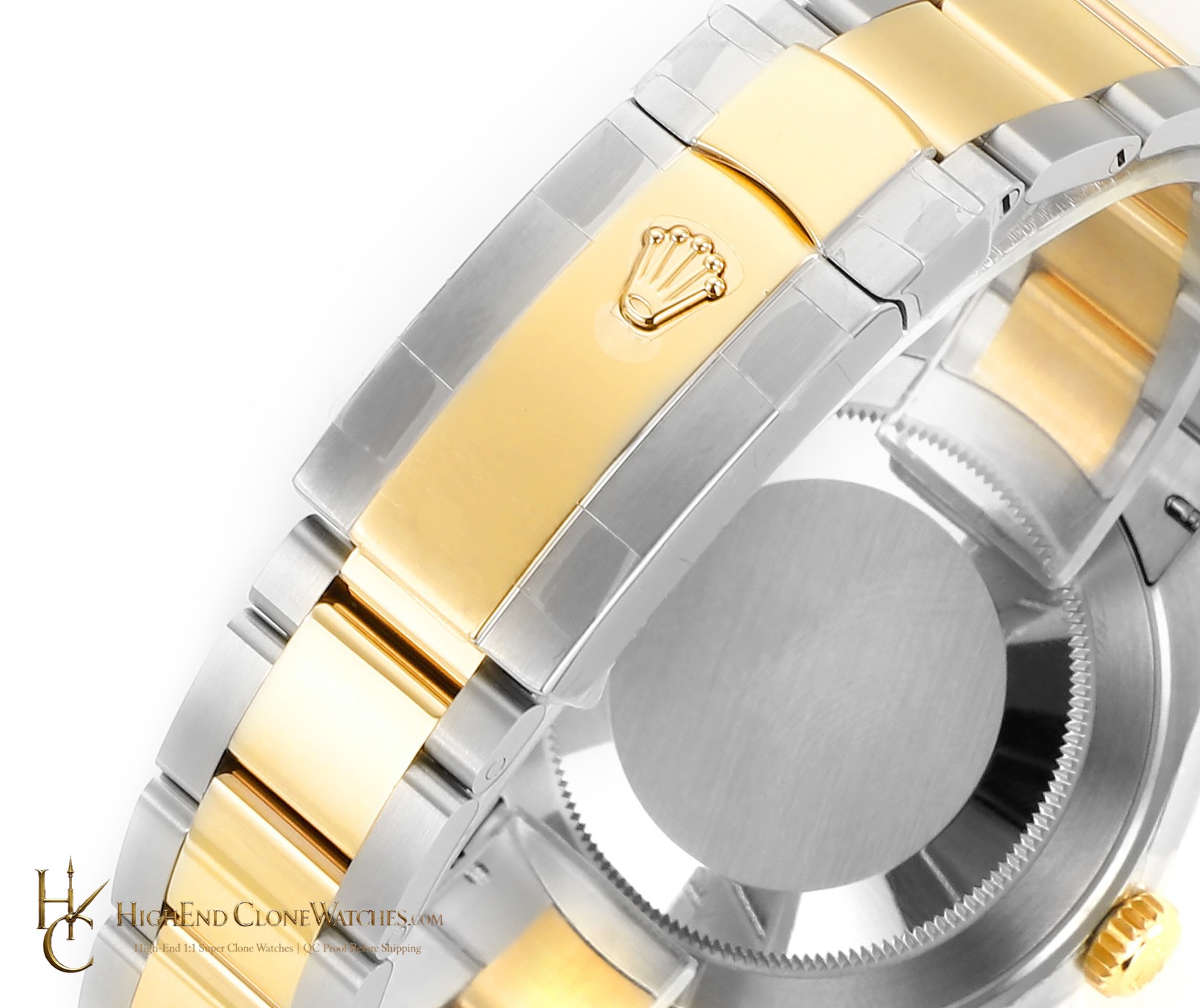 Rolex Datejust 41 Ref. 126333 caseback view super clone watch