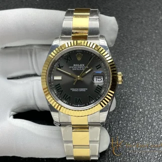 Rolex Datejust 41 m126333-0019 front view super clone watch