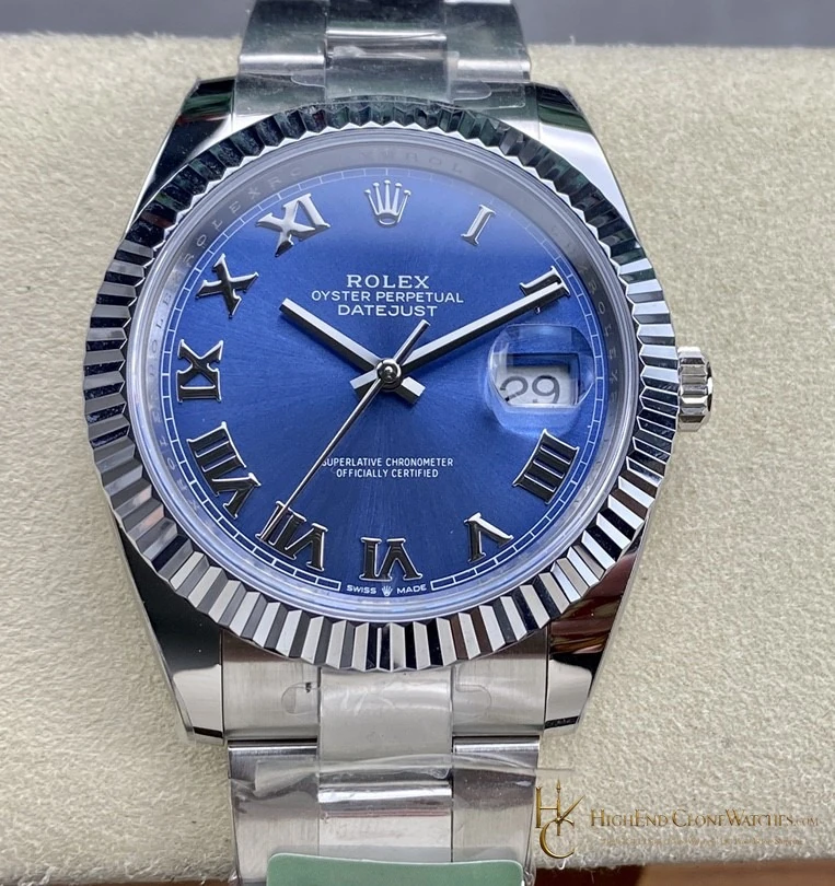 Rolex Datejust 126334-0025 front view super clone watch