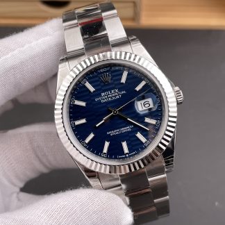 Rolex Datejust m126334-0031 angled dial view super clone watch