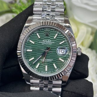 Rolex Datejust 126334-0030 front view super clone watch