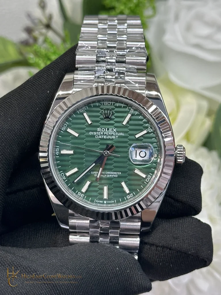 Rolex Datejust 126334-0030 front view super clone watch