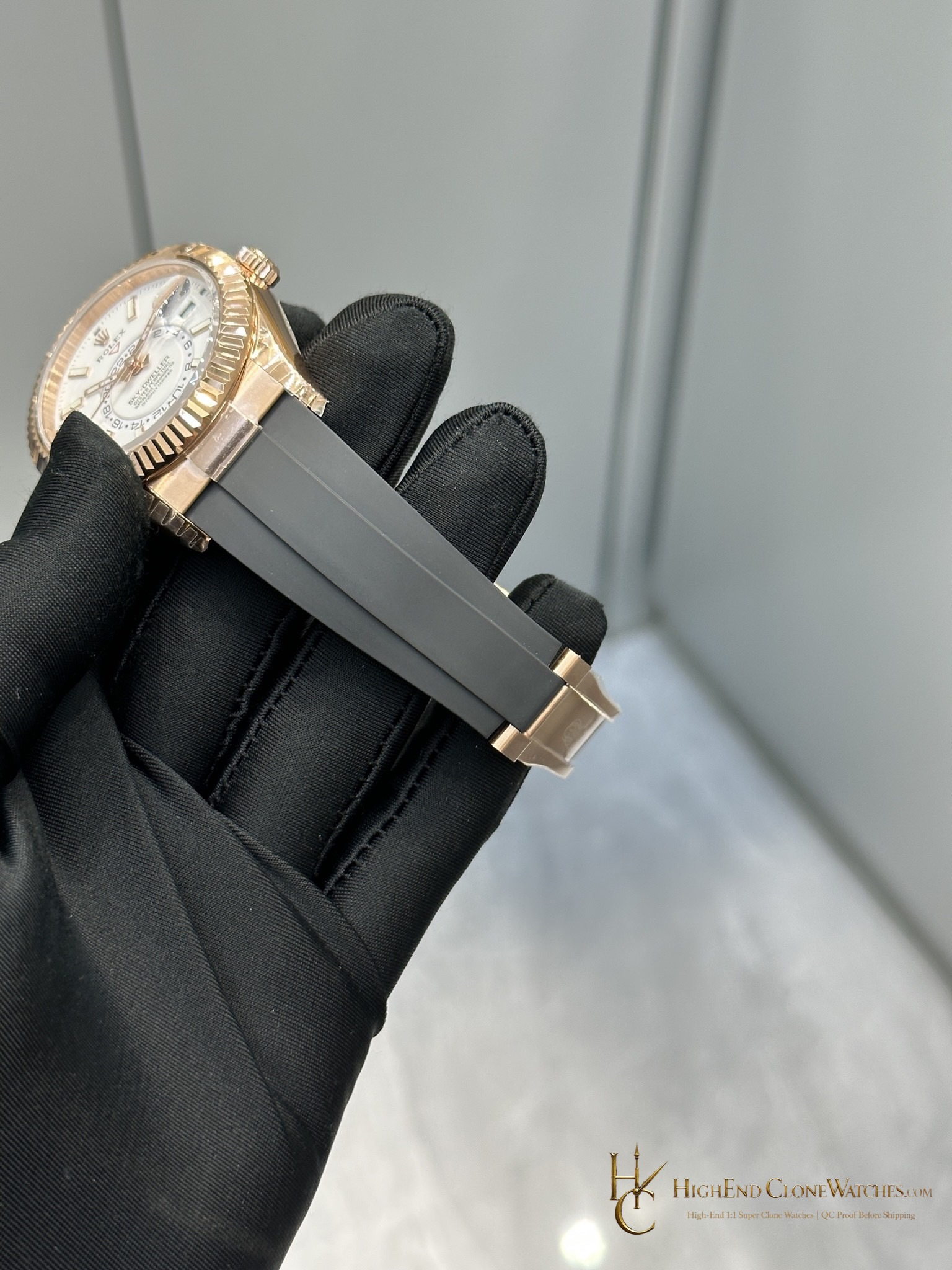 Rolex Sky-Dweller 336235-0003 dial and marker detail super clone watch