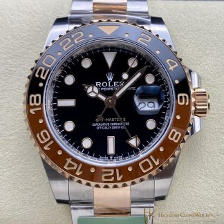 Rolex GMT-Master II 126711CHNR front view super clone watch
