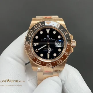 Rolex GMT-Master II 126715CHNR front view super clone watch