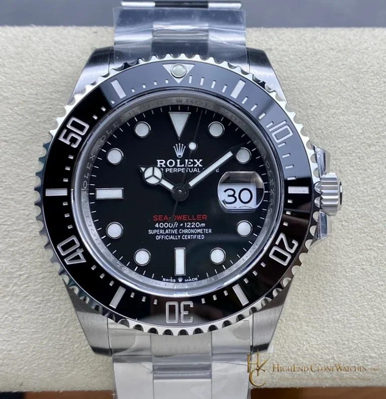 Rolex Sea-Dweller 126600 front view super clone watch
