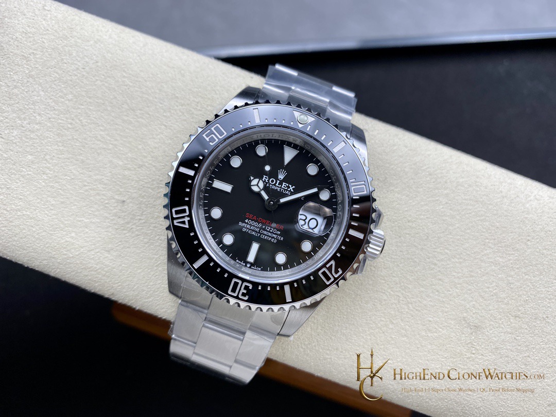 Rolex Sea-Dweller 126600 side case profile super clone watch