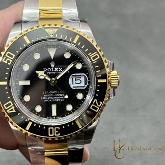 Rolex Sea-Dweller 126603 front view super clone watch