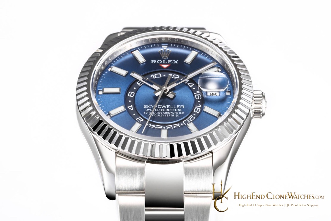 Rolex Sky-Dweller M336934-0005 side case profile super clone watch