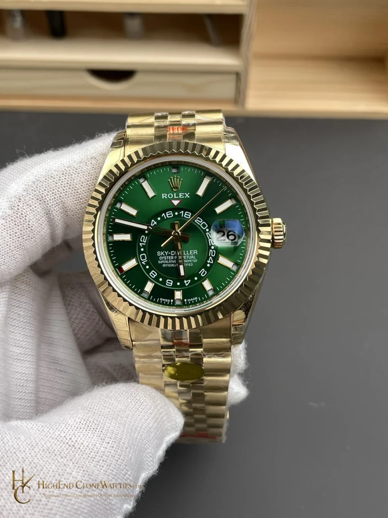 Rolex Sky-Dweller 336938-0008 front view super clone watch