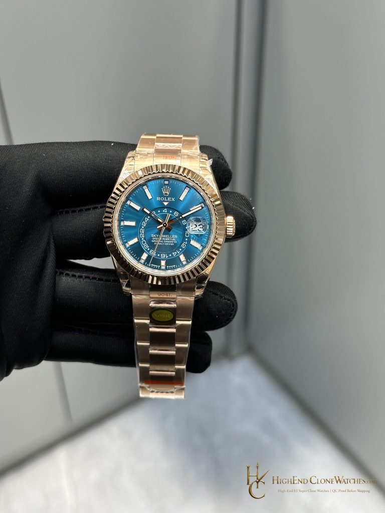 Rolex Sky-Dweller 336935-0005 front view super clone watch