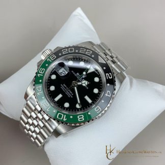 Rolex GMT-Master II 126720VTNR-0002 angled dial view super clone watch