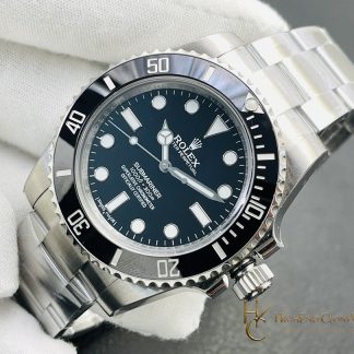 Rolex Submariner 124060-0001 angled dial view super clone watch