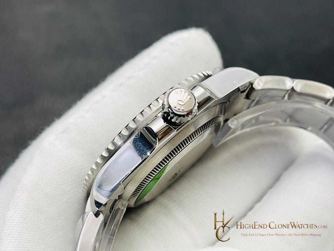 Rolex Submariner 124060-0001 bezel detail super clone watch