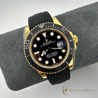 Rolex Yacht-Master 226658 angled dial view super clone watch