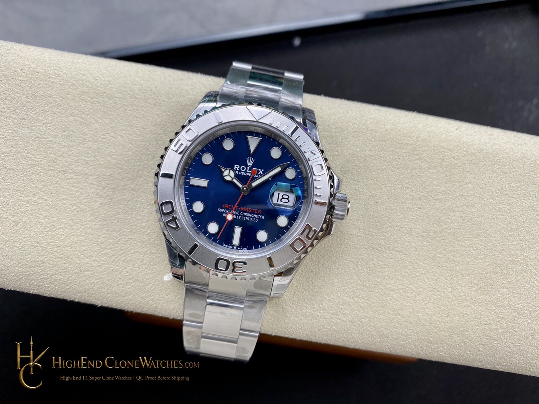 Rolex Yacht-Master 126622 bezel detail super clone watch