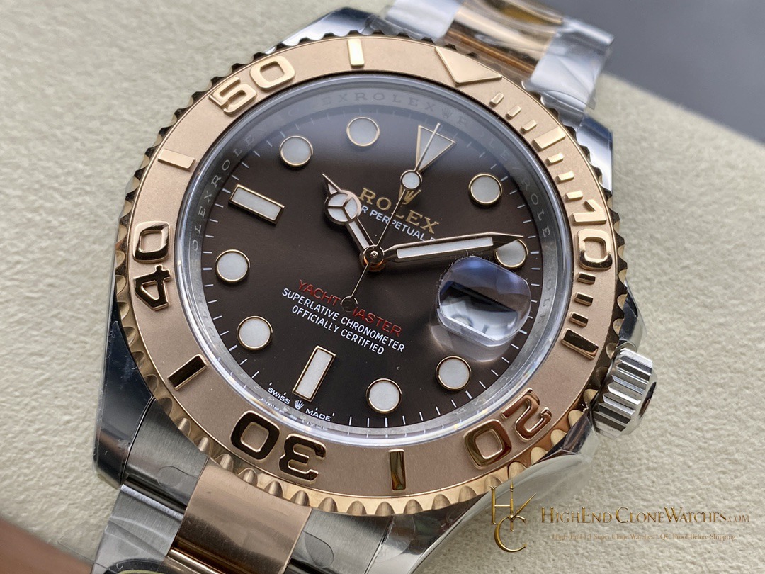 Rolex Yacht-Master 126621 dial and marker detail super clone watch