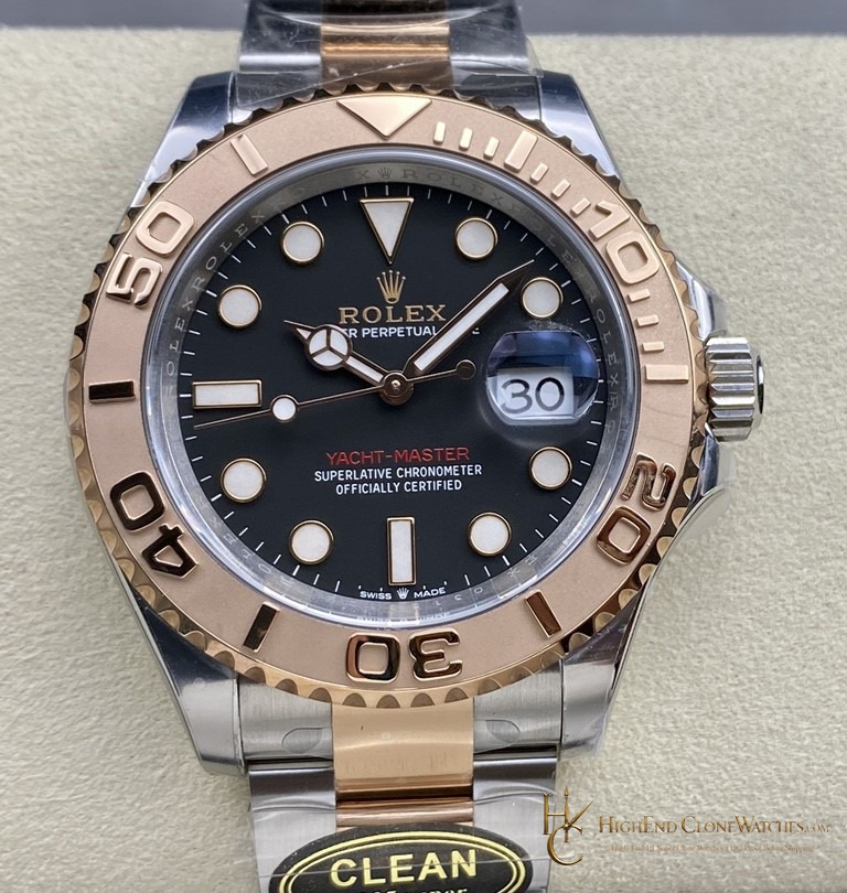 Rolex Yacht-Master M126621-0002 front view super clone watch
