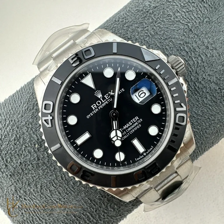 Rolex Yacht-Master 226627 angled dial view super clone watch