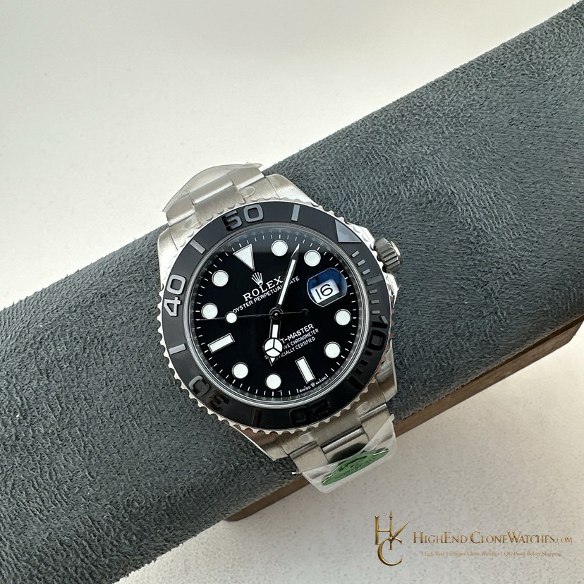 Rolex Yacht-Master 226627 bezel detail super clone watch
