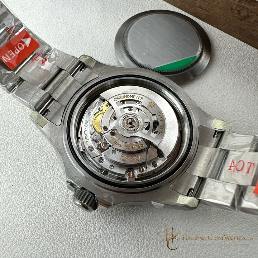 Rolex Yacht-Master 226627 caseback view super clone watch