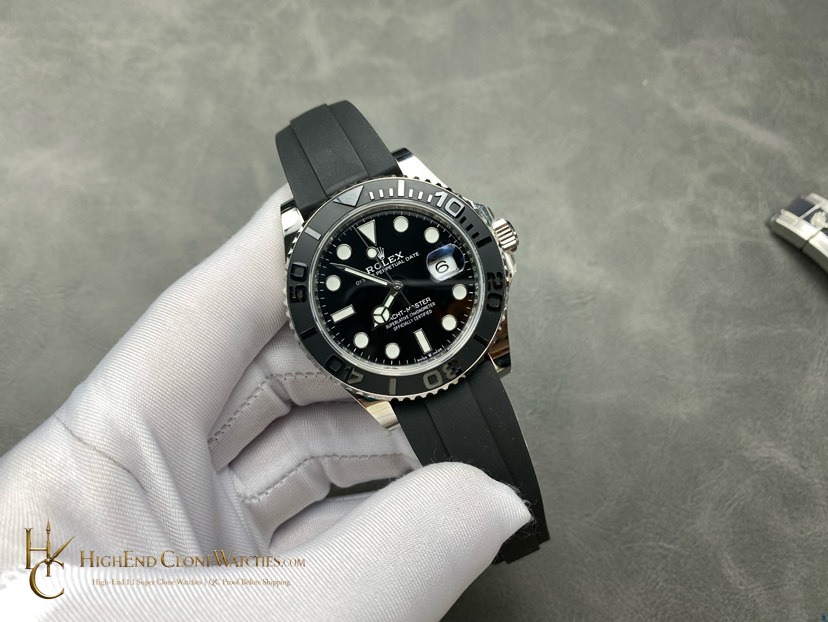 Rolex Yacht-Master 226659 bezel detail super clone watch