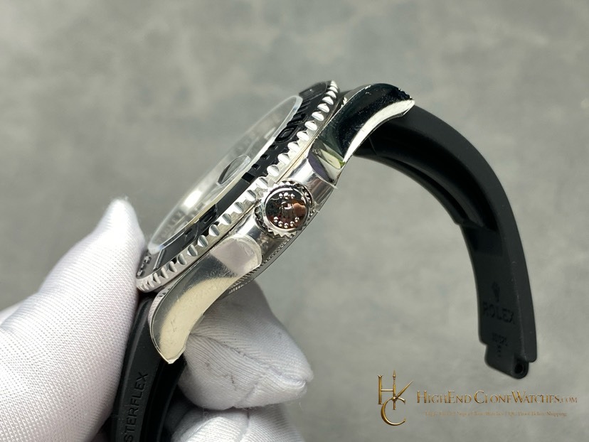 Rolex Yacht-Master 226659 crown and case detail super clone watch