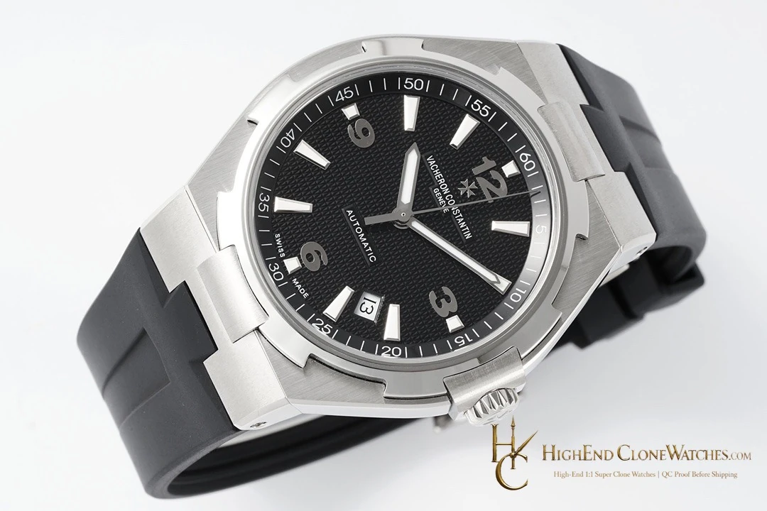 Vacheron Constantin Overseas 47040/B01A-9094 case and rubber strap view super clone watch