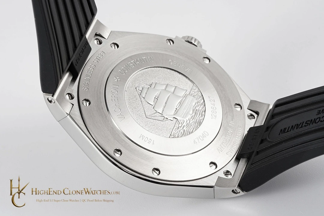 Vacheron Constantin Overseas 47040/B01A-9094 engraved caseback super clone watch